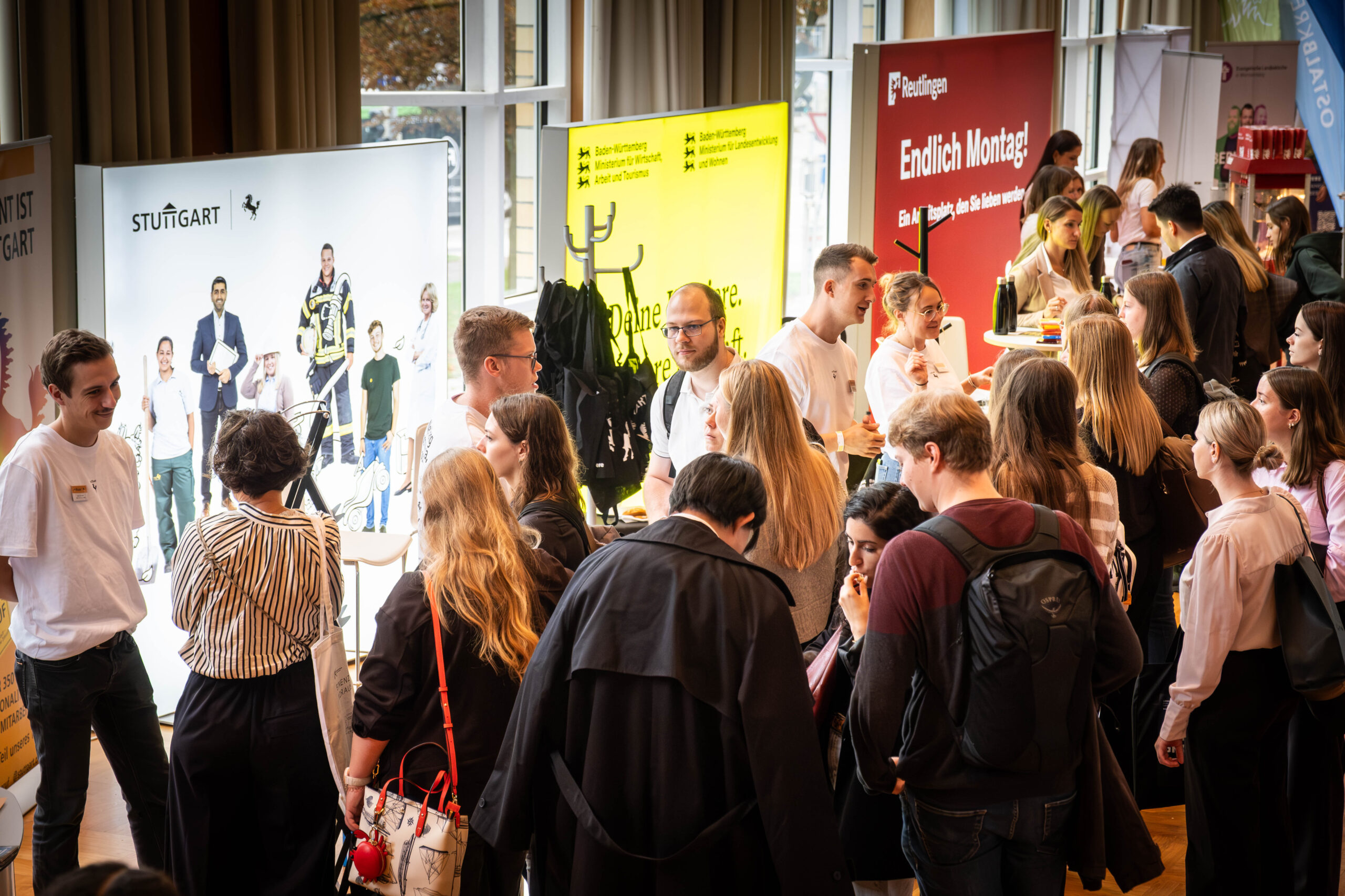 Impression der Staatsanzeiger Karrieremesse im Forum Ludwigsburg